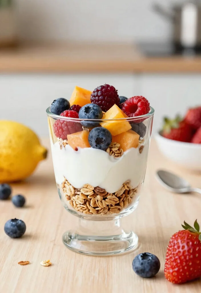 12 Creative Toddler Breakfast Ideas That'll Have Them Jumping Out of Bed! - 2. Fruit-Cereal Parfait 1