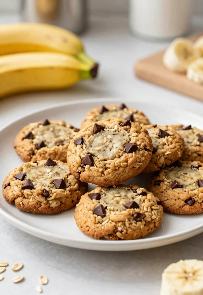 12 Creative Toddler Breakfast Ideas That'll Have Them Jumping Out of Bed! - 6. Banana Oatmeal Cookies 1