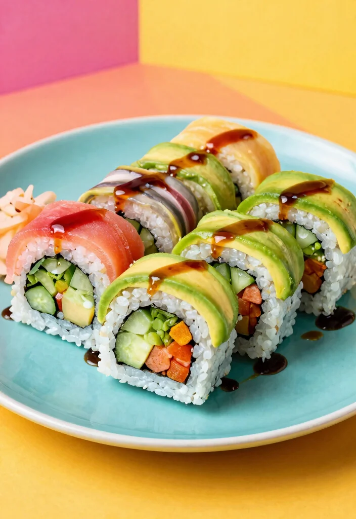 12 Creative Toddler Food Display Ideas That Will Make Them Smile! - 11. Savory Sushi Rolls 1