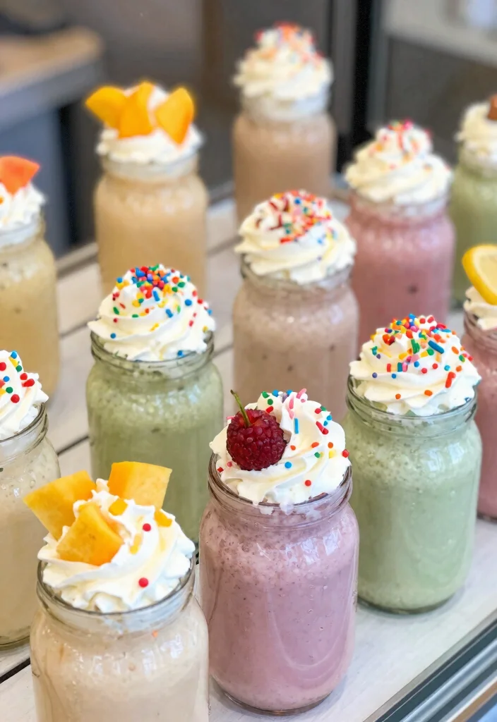 12 Creative Toddler Food Display Ideas That Will Make Them Smile! - 12. Magical Milkshake Art 1