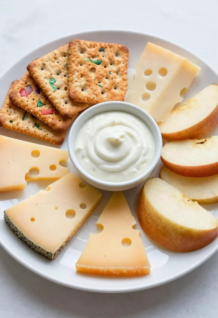 12 Creative Toddler Food Display Ideas That Will Make Them Smile! - 8. Creative Cheese and Crackers 1