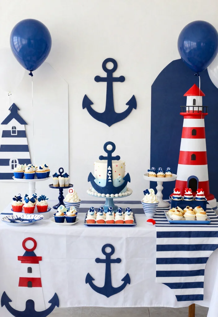 12 Unforgettable Baby Shower Themes That Will Leave Your Guests in Awe! (Wait Until You See #8!) - 2. Nautical Adventure 1