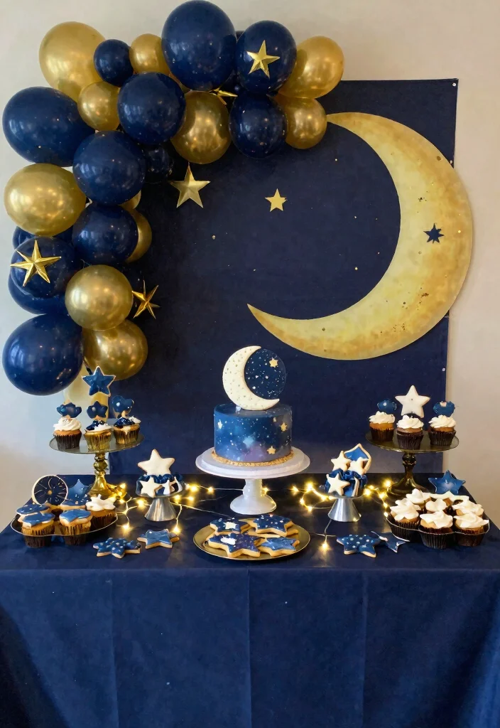 12 Unforgettable Baby Shower Themes That Will Leave Your Guests in Awe! (Wait Until You See #8!) - 8. Celestial Celebration 1