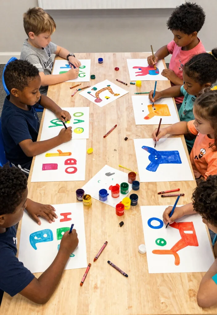14 Learning Games for Kids That Turn English into a Fun Adventure! - 4. Alphabet Art 1