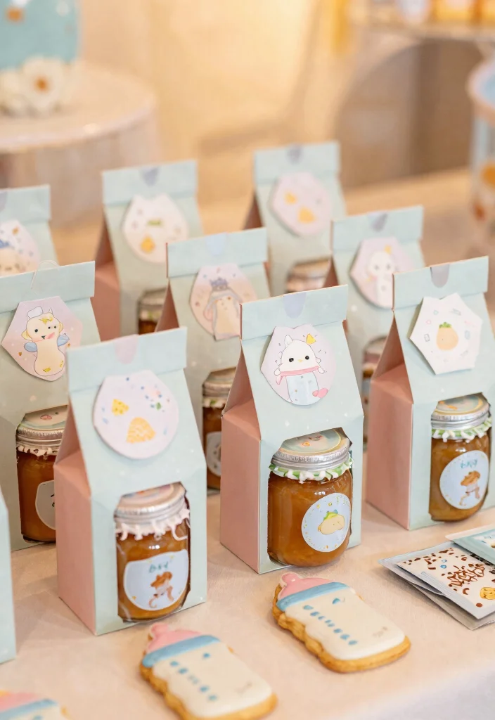 15 DIY Baby Shower Decorations That Are So Easy, You'll Want to Make Them All! (Don't Miss #5!) - 15. Baby-Themed Party Favors 1