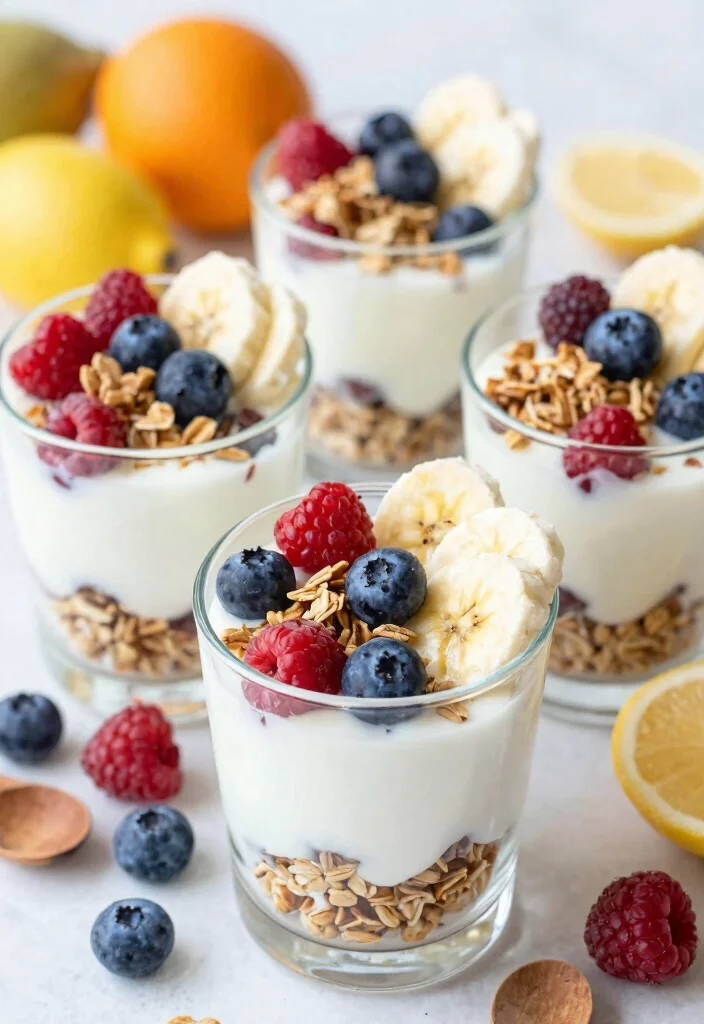 15 Easy Toddler Dishes That Even Picky Eaters Will Love (You Won't Believe #8!) - 2. Fruity Yogurt Parfaits 1