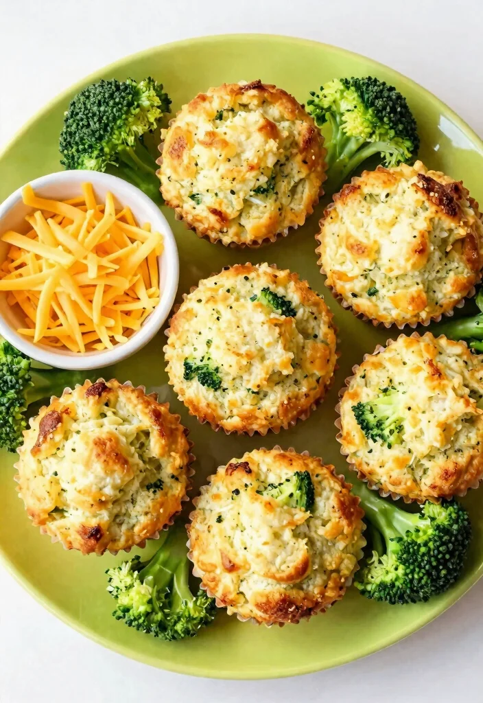 15 Easy Toddler Dishes That Even Picky Eaters Will Love (You Won't Believe #8!) - 3. Cheesy Broccoli Muffins 1