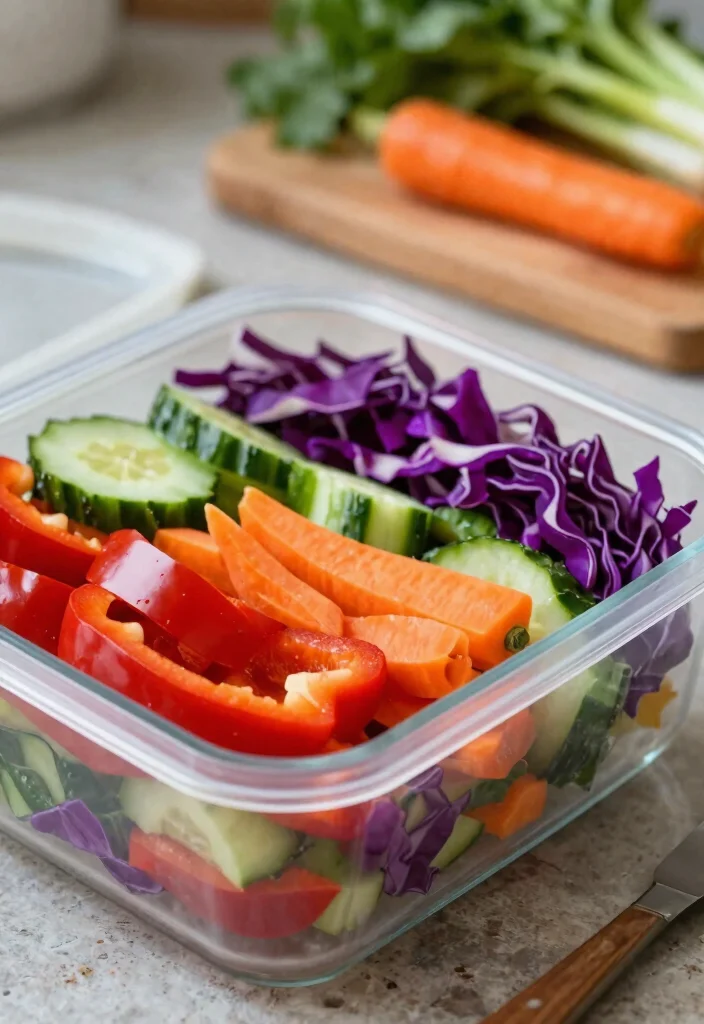 15 Healthy Lifestyle Challenges for Meal Prep Masters (Get Ready for Deliciousness!) - 1. Colorful Rainbow Salad Challenge 1