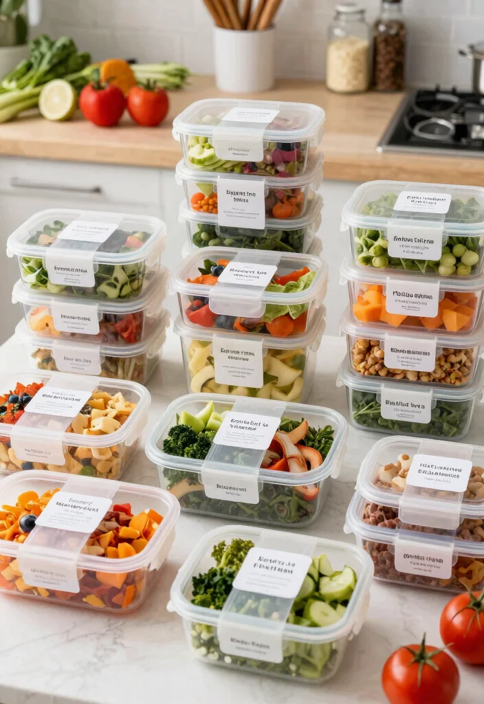 15 Healthy Lifestyle Challenges for Meal Prep Masters (Get Ready for Deliciousness!) - 15. The Weekly Meal Prep Challenge 1