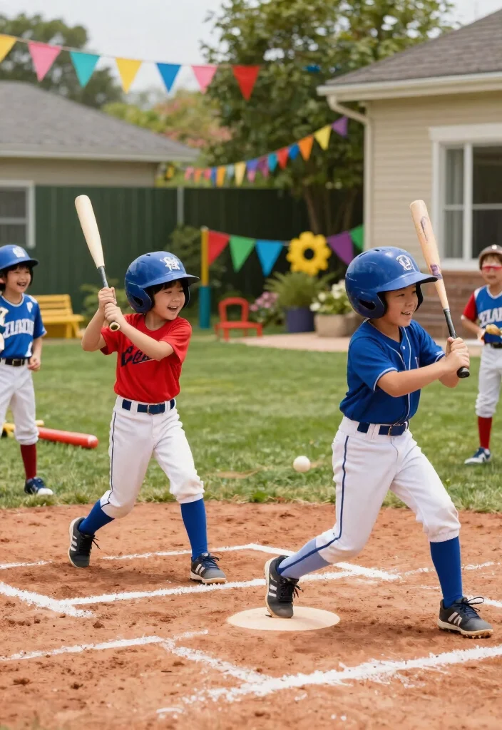 17 Creative Baseball Theme Birthday Party Ideas That'll Get Everyone in the Game! - 14. Baseball-themed Hit and Run 1