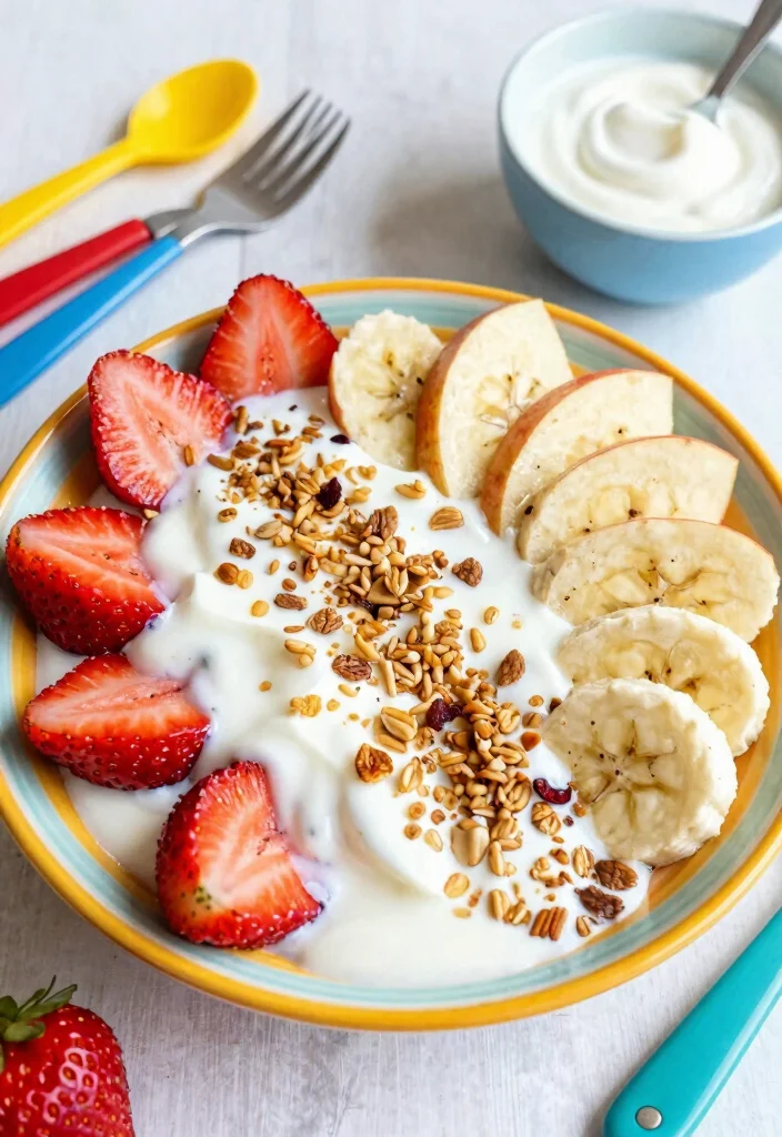 17 Easy Toddler Finger Foods That Will Make Snack Time Fun! - 13. Yogurt-Dipped Fruit 1