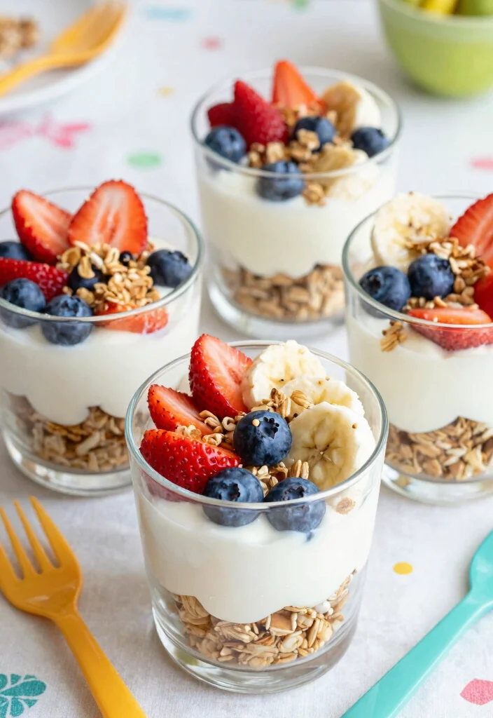 17 Easy Toddler Finger Foods That Will Make Snack Time Fun! - 2. Fruit and Yogurt Parfaits 1