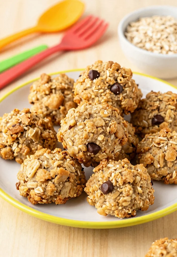 17 Easy Toddler Finger Foods That Will Make Snack Time Fun! - 4. Banana Oatmeal Bites 1