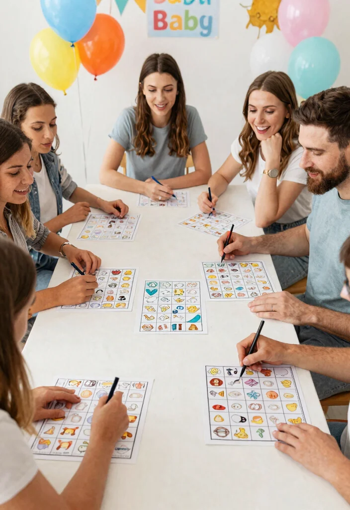17 Hilarious Baby Shower Games That Will Have Everyone Laughing (You Won't Believe #10!) - 1. The Baby Bingo Bonanza 1