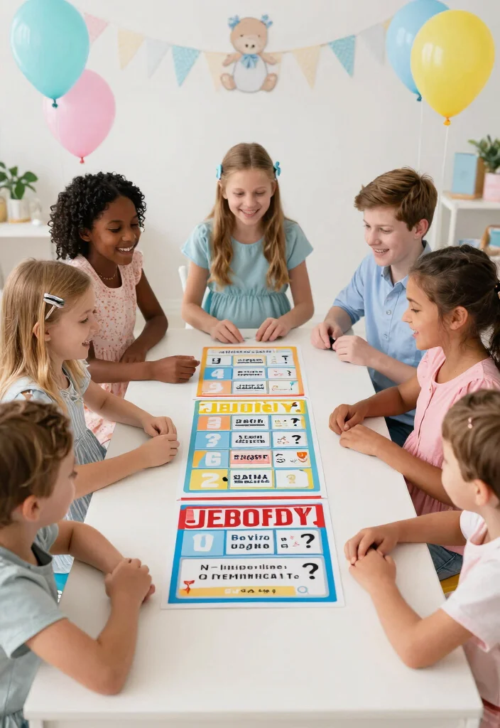 17 Hilarious Baby Shower Games That Will Have Everyone Laughing (You Won't Believe #10!) - 10. The Baby Shower Jeopardy 1