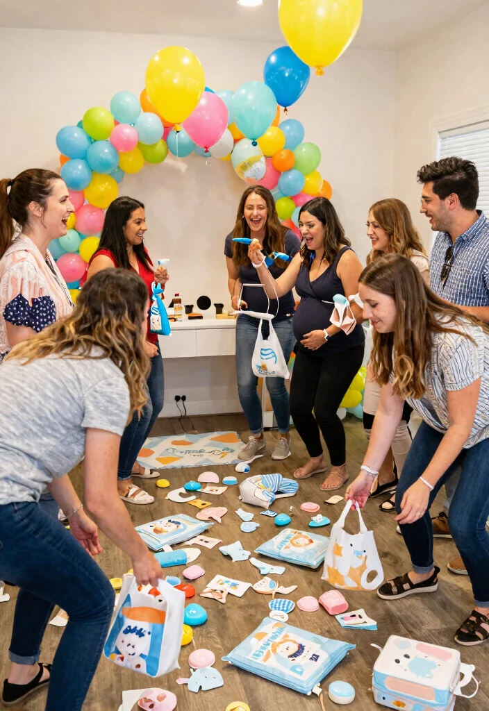17 Hilarious Baby Shower Games That Will Have Everyone Laughing (You Won't Believe #10!) - 14. The Baby Shower Scavenger Hunt 1