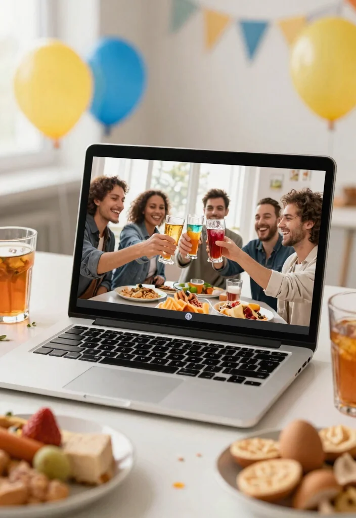 18 Creative Ideas for a Virtual Baby Shower That Will Impress Everyone! - 11. Virtual Toasts 1