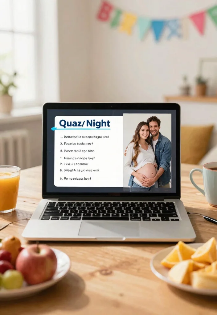 18 Creative Ideas for a Virtual Baby Shower That Will Impress Everyone! - 17. Family Quiz Night 1