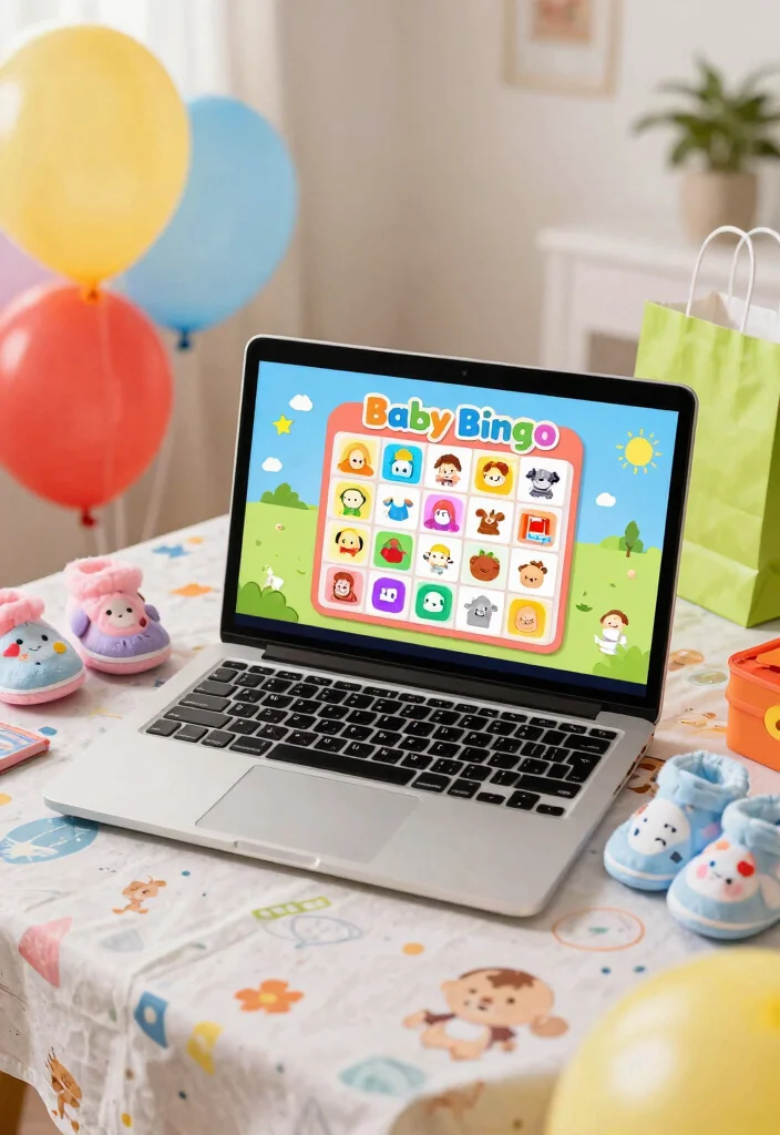 18 Creative Ideas for a Virtual Baby Shower That Will Impress Everyone! - 2. Interactive Games 1
