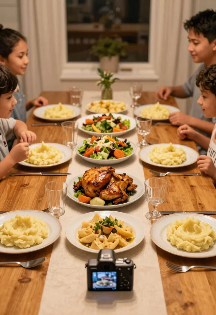 18 Family Conversation Tips That Will Make Every Dinner Feel Like a Celebration (#11 Is Genius!) - 17. Capturing Memories 1