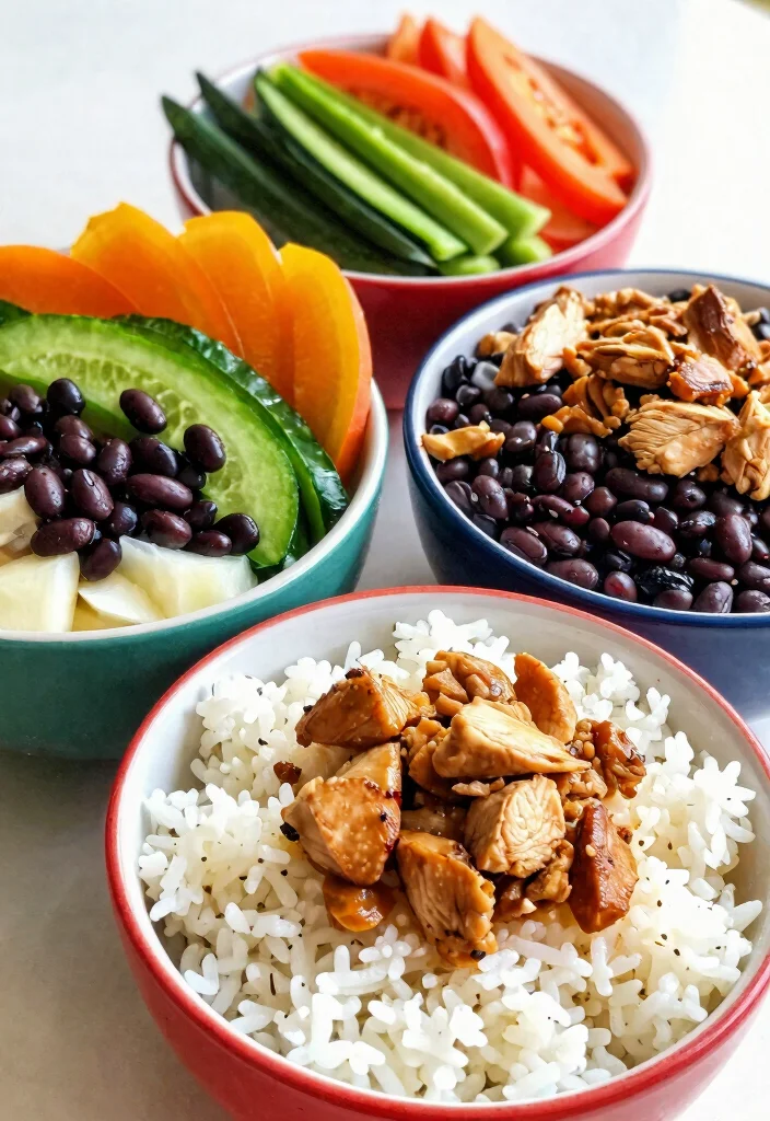 18 Genius Toddler Food Hacks That Will Change Your Mealtime Game Forever! - 15. Colorful Rice Bowls 1