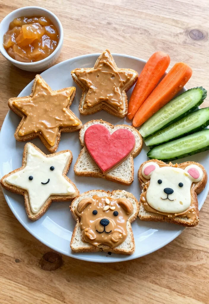 18 Genius Toddler Food Hacks That Will Change Your Mealtime Game Forever! - 2. Fun Shaped Sandwiches 1