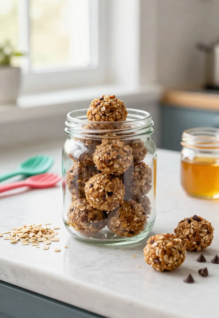 18 Genius Toddler Food Hacks That Will Change Your Mealtime Game Forever! - 9. Oatmeal Cookie Energy Bites 1