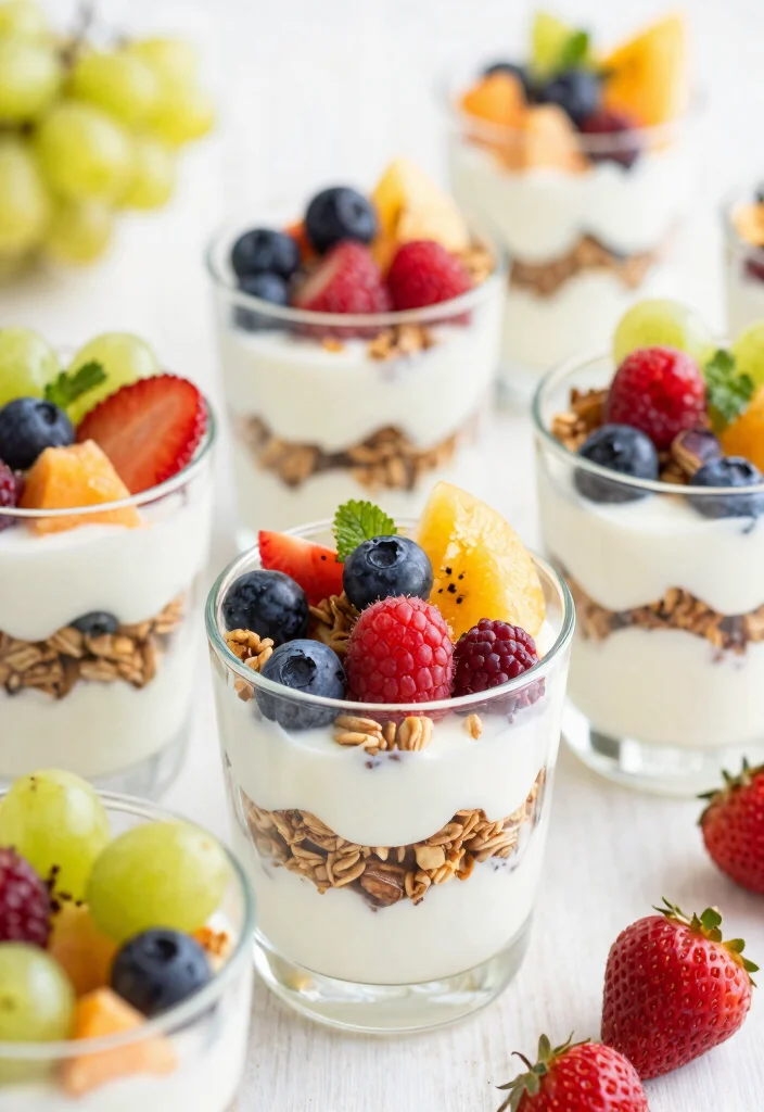 20 Quick Toddler Dinner Recipes That Will Make You the Dinner Hero! - 10. Fruit and Yogurt Parfaits 1