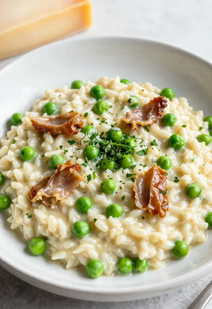20 Quick Toddler Dinner Recipes That Will Make You the Dinner Hero! - 19. Pancetta and Pea Risotto 1