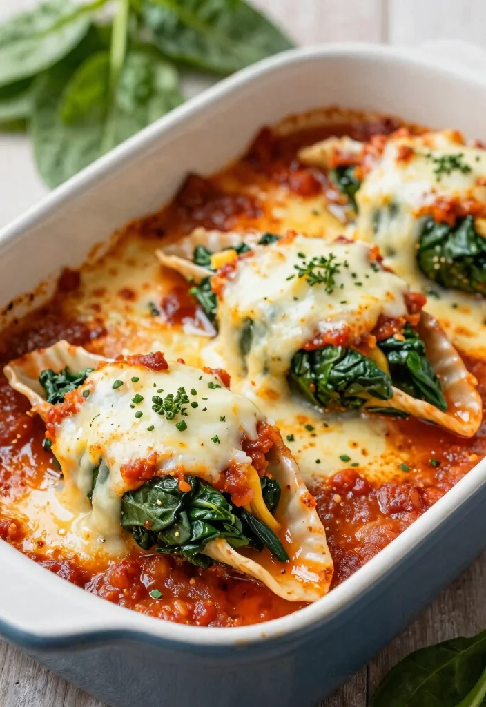 20 Quick Toddler Dinner Recipes That Will Make You the Dinner Hero! - 5. Spinach and Cheese Stuffed Shells 1
