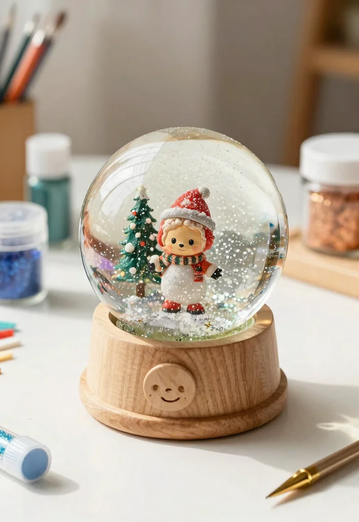 21 Incredible Kids Crafts That Will Spark Your Child's Imagination! - 16. DIY Snow Globes 1