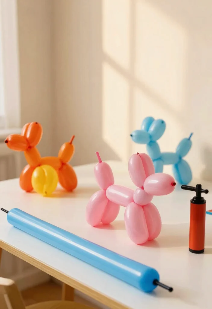 21 Incredible Kids Crafts That Will Spark Your Child's Imagination! - 17. DIY Balloon Animals 1