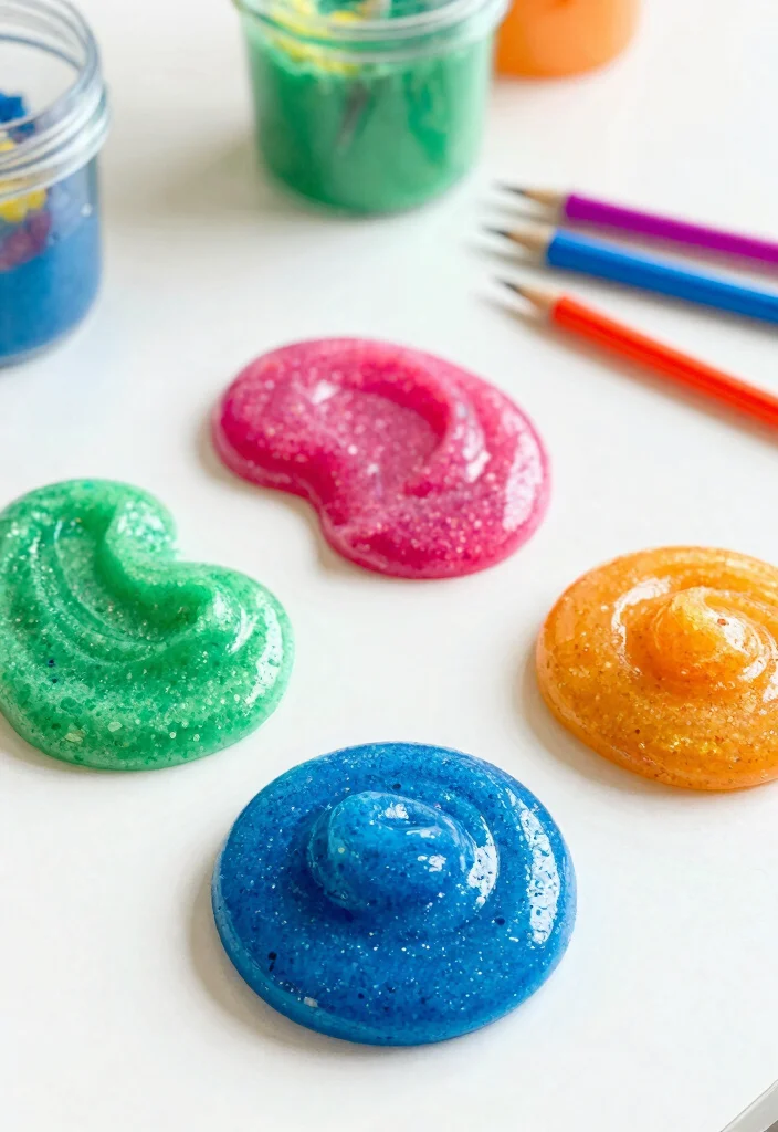 21 Incredible Kids Crafts That Will Spark Your Child's Imagination! - 20. DIY Glitter Slime 1