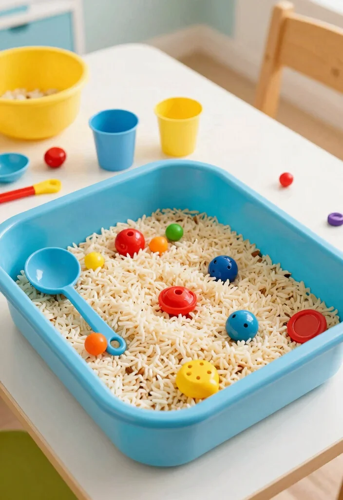 21 Incredible Kids Crafts That Will Spark Your Child's Imagination! - 7. Sensory Bin Exploration 1