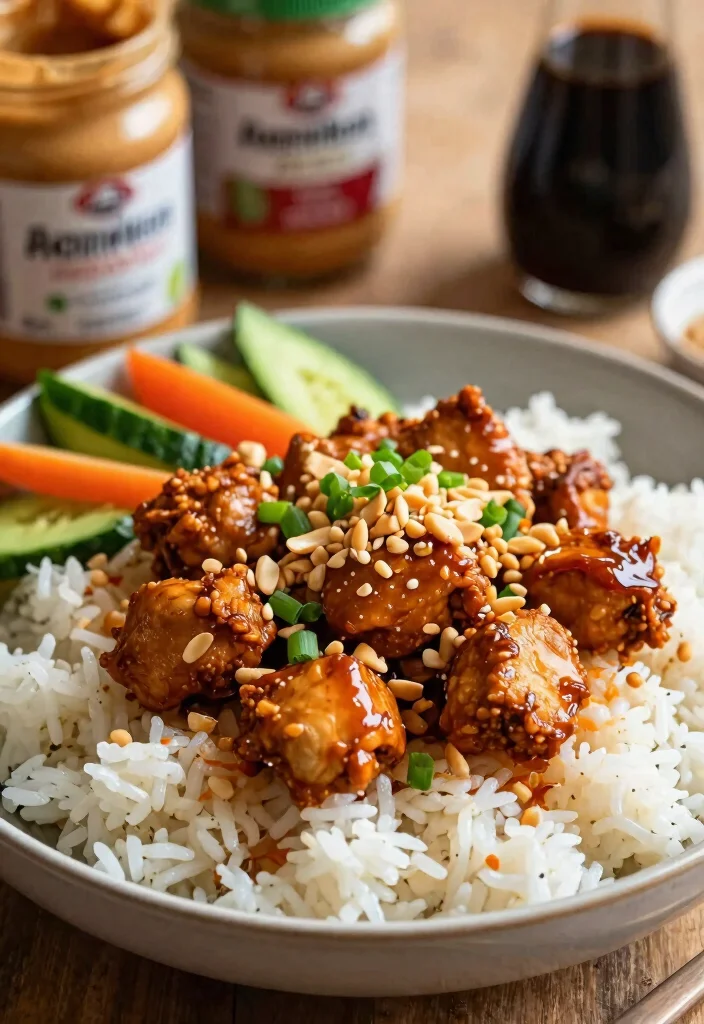 25 Easy Healthy Meal Prep Ideas for the Perfect Week Ahead (Wait Until You See #12!) - 11. Thai Peanut Chicken 1