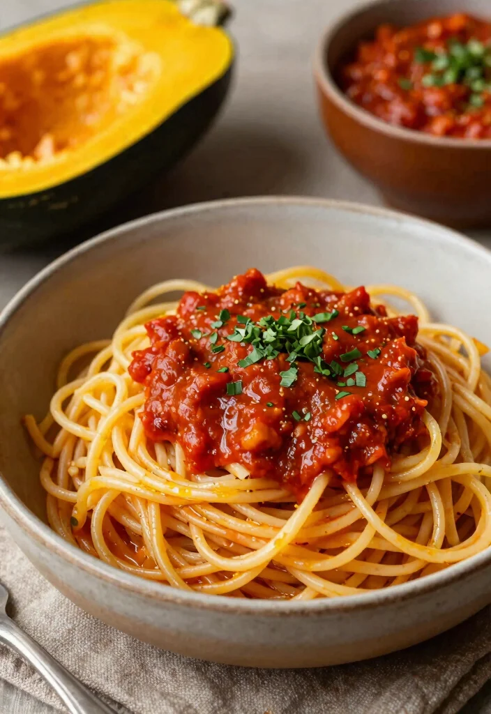 25 Easy Healthy Meal Prep Ideas for the Perfect Week Ahead (Wait Until You See #12!) - 22. Spaghetti Squash with Marinara 1