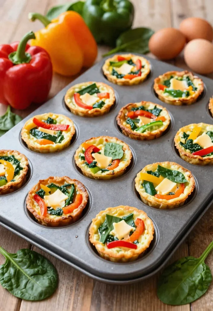 25 Easy Healthy Meal Prep Ideas for the Perfect Week Ahead (Wait Until You See #12!) - 5. Mini Frittatas 1