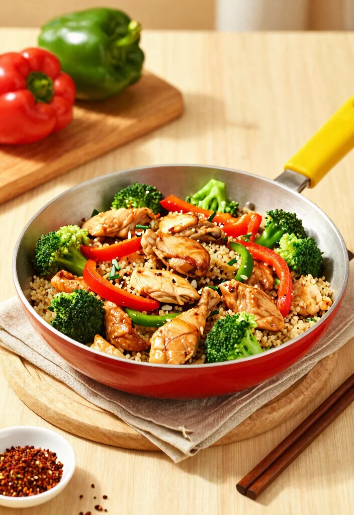 25 Easy Healthy Meal Prep Ideas for the Perfect Week Ahead (Wait Until You See #12!) - 6. Chicken and Vegetable Stir-Fry 1