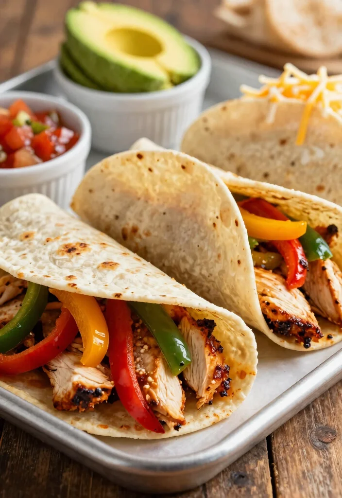 25 Easy Recipes That Make Healthy Eating a Breeze (Don't Miss #17!) - 14. Easy Chicken Fajitas 1