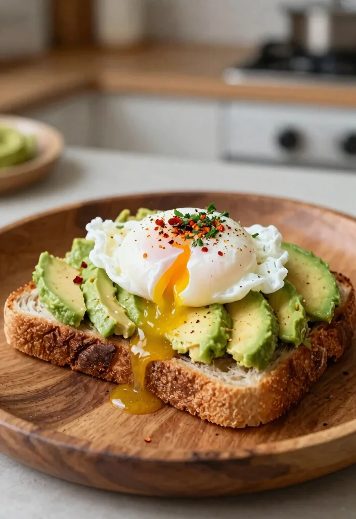 25 Easy Recipes That Make Healthy Eating a Breeze (Don't Miss #17!) - 20. Avocado Toast with Poached Egg 1