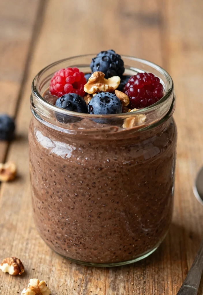 25 Easy Recipes That Make Healthy Eating a Breeze (Don't Miss #17!) - 22. Chocolate Chia Seed Pudding 1