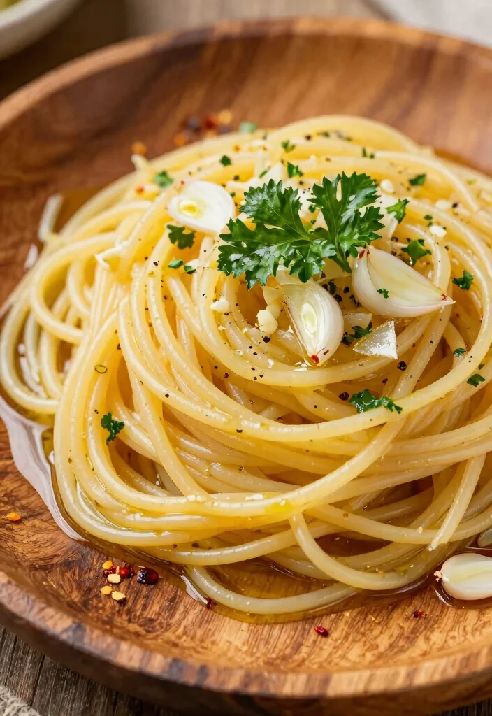 25 Easy Recipes That Make Healthy Eating a Breeze (Don't Miss #17!) - 24. Spaghetti Aglio e Olio 1