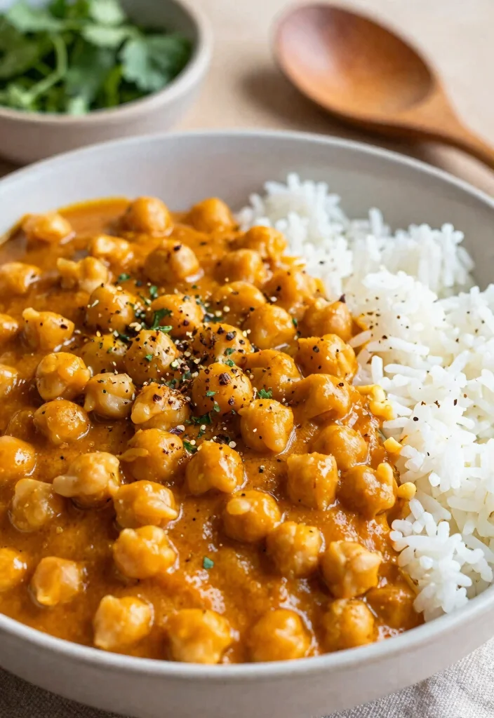 25 Easy Recipes That Make Healthy Eating a Breeze (Don't Miss #17!) - 4. Quick Chickpea Curry 1