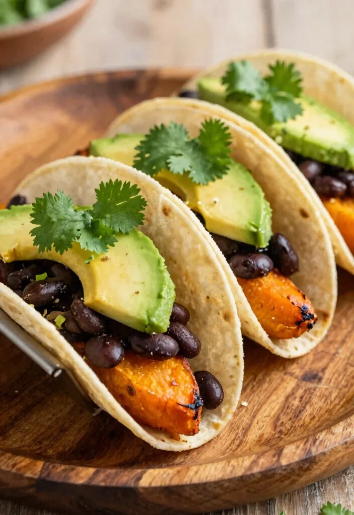 25 Easy Recipes That Make Healthy Eating a Breeze (Don't Miss #17!) - 5. Sweet Potato and Black Bean Tacos 1
