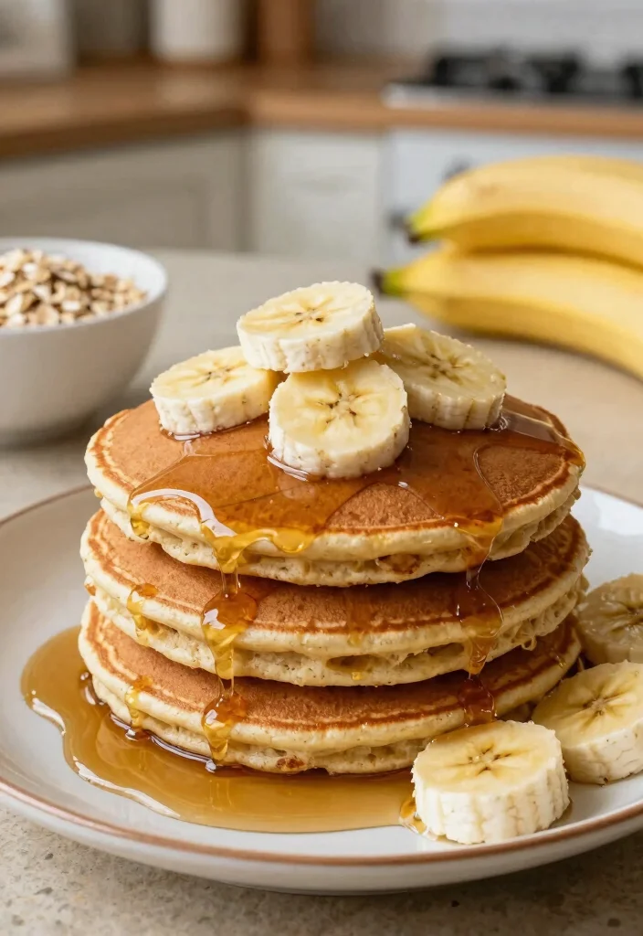 25 Easy Recipes That Make Healthy Eating a Breeze (Don't Miss #17!) - 9. Banana Oatmeal Pancakes 1