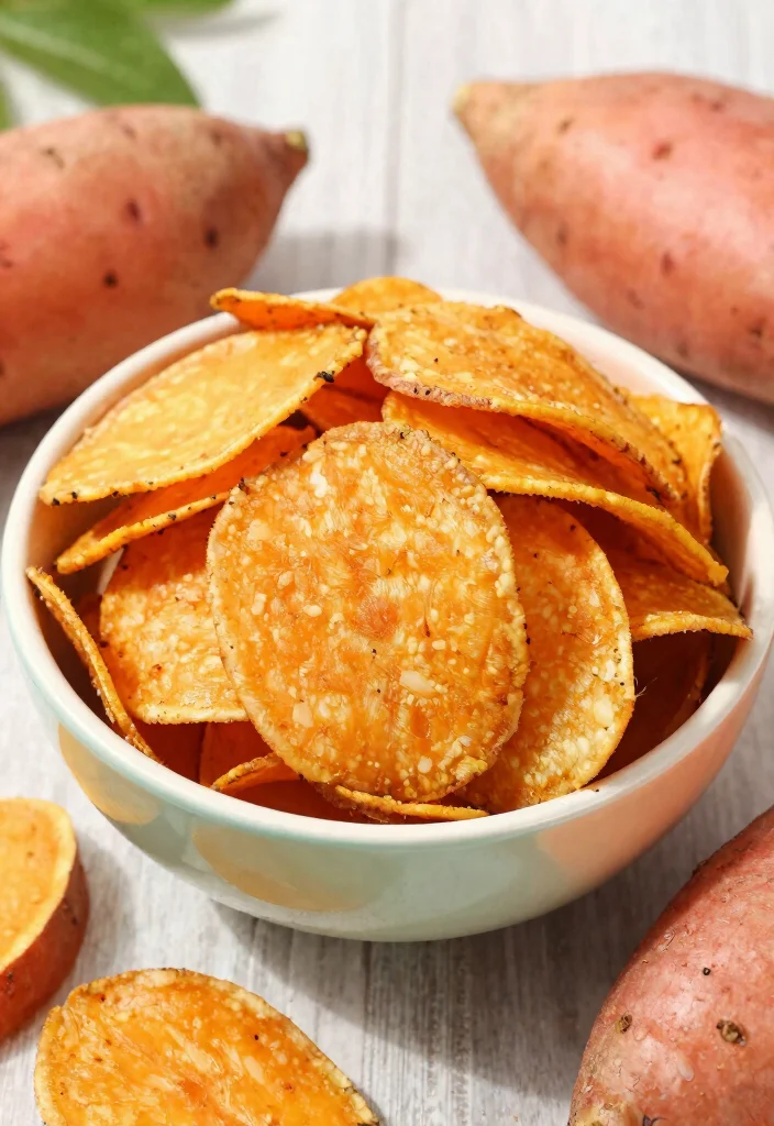 25 Fun Toddler Treats That Are So Easy You’ll Want to Make Them Every Day! - 19. Sweet Potato Chips 1