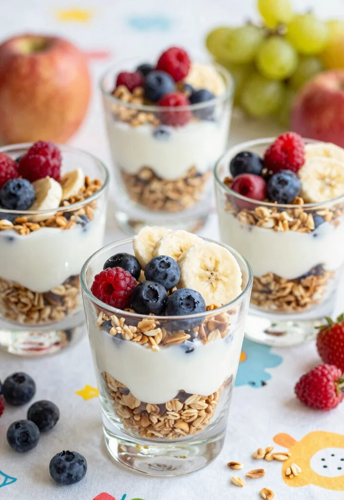 25 Fun Toddler Treats That Are So Easy You’ll Want to Make Them Every Day! - 2. Yogurt Parfait Cups 1