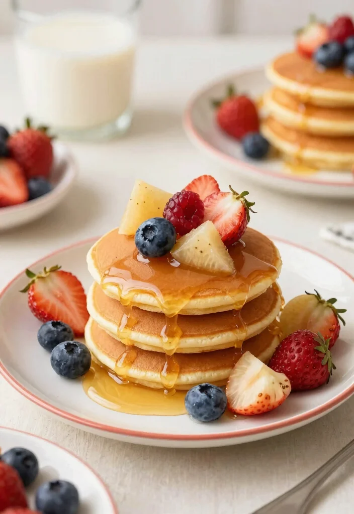 25 Fun Toddler Treats That Are So Easy You’ll Want to Make Them Every Day! - 20. Mini Pancake Stacks 1