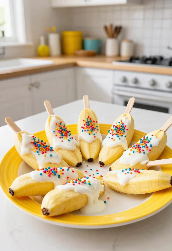 25 Fun Toddler Treats That Are So Easy You’ll Want to Make Them Every Day! - 24. Banana Pops 1