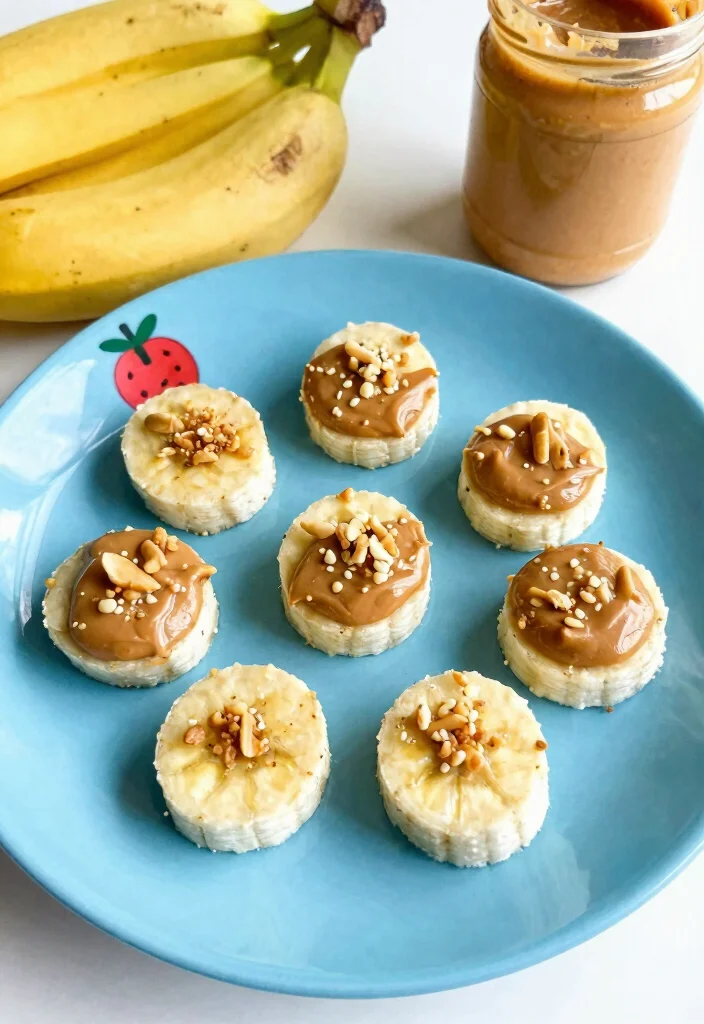 25 Fun Toddler Treats That Are So Easy You’ll Want to Make Them Every Day! - 3. Peanut Butter Banana Bites 1